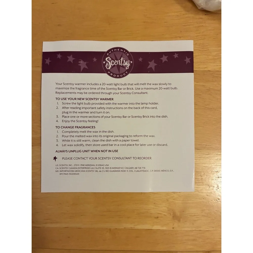 Saint Nick 2013 Holiday Scentsy Wax Warmer NIB Retired